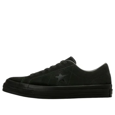 Converse One Star Suede 'black Monochrome'
