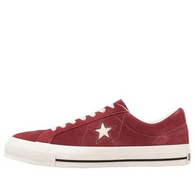Converse One Star Suede 'burgundy' In Blue