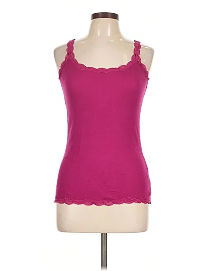 Pre-owned Converse One Star Tank Top Pink Sweetheart Neckline Tops