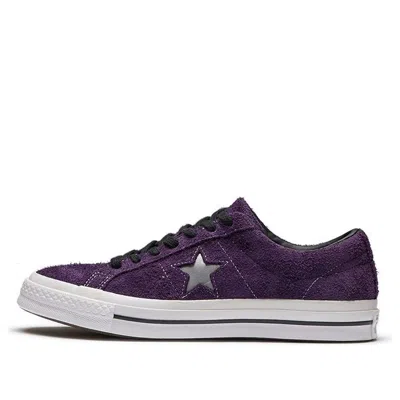 Converse One Star White Purple