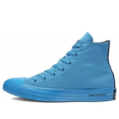 Converse Opi X Chuck Taylor All Star High 'music Is My Muse' In Blue
