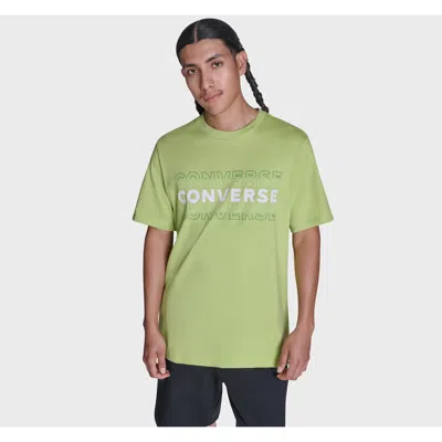 Converse Outlines T-shirt In Green