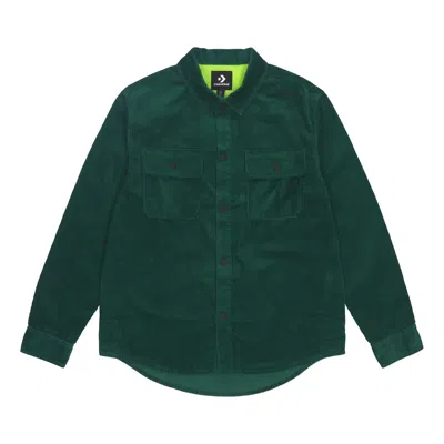 Converse Overhead Shirt Jacket Green