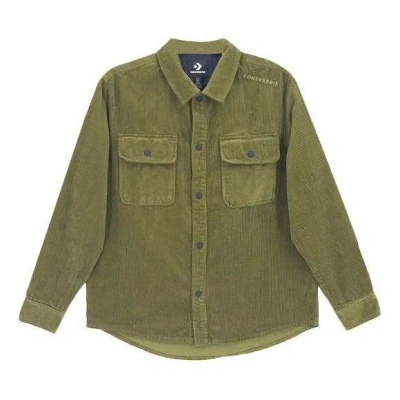 Converse Overhead Shirt Jacket 'olive Green'