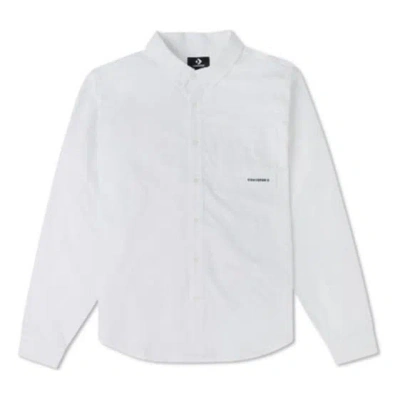 Converse Oxford Button Up Shirt 'white'