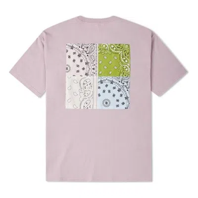 Converse Paisley Pattern T-shirt 'pink'