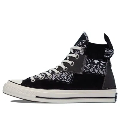 Converse Paisley Print Chuck Taylor All Star 1970s Sneakers Black/white In Multi