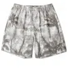 Converse Palm Trees 7"" Shorts 'black Palm' In Gray