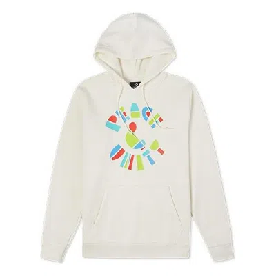 Converse Peace & Unity Recycled Pullover Hoodie 'egret' In White