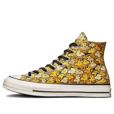 Converse Peanuts X Chuck 70 High 'woodstock Camo' In Multi