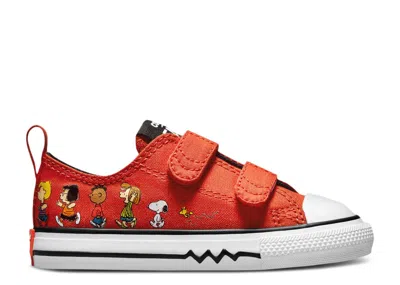 Converse Babies'  Peanuts X  Chuck Taylor All Star Easy-on Low Td 'snoopy And Friends' In Red