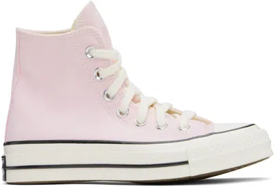CONVERSE PINK CHUCK 70 HIGH TOP SNEAKERS