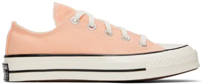 Converse Pink Chuck 70 Sneakers In Cheeky Coral/egret/b