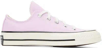 Converse Pink Chuck 70 Sneakers In Stardust Lilac/egret