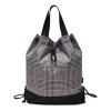 Converse Plaid Bucket Bag 'grey' In Gray