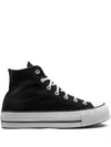 Converse Platform High-top Sneakers In Black