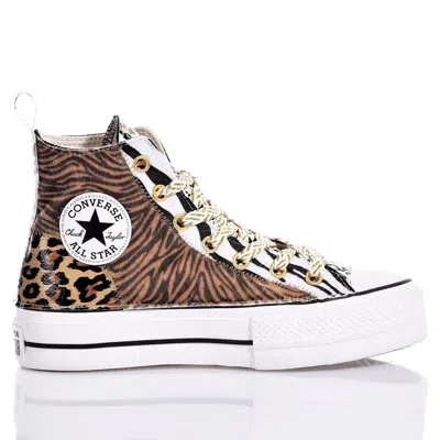 Converse Platform Jungle Mix Sneaker - Women's In Gold