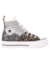 Converse Platform Silver, White, Black In White