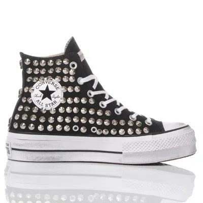 Converse Platform Studs Sneakers In Black