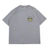 Converse Pocket Logo T-shirt 'grey' In Gray