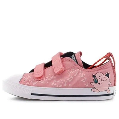 Converse Pokemon X Chuck Taylor All Star Easy-on Low Td 'jigglypuff' In Pink