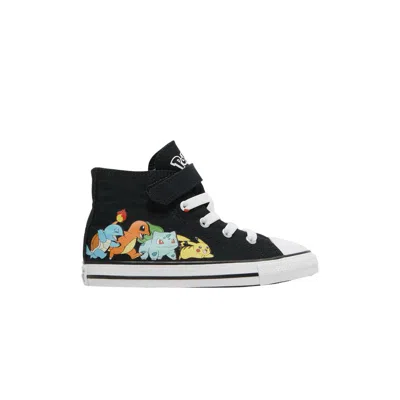 Pre-owned Converse Pokemon X Chuck Taylor All Star High Td 'first Partners' | Black | Infant Size 9