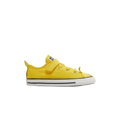 Pre-owned Converse Pokemon X Chuck Taylor All Star Low Easy-on Td 'pikachu' | Yellow | Infant Size 8