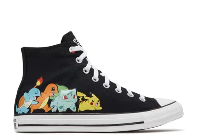 Converse Pokemon X  Chuck Taylor All Star High 'first Partners' In Black