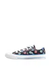 Converse Polka-dot Sneakers In Black