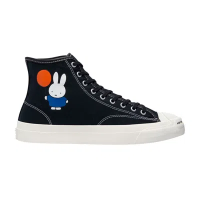 Pre-owned Converse Pop Trading Company X Jack Purcell Pro High 'miffy - Black'