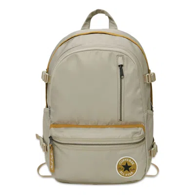 Converse Premium Straight Edge Backpack 'beach Stone' In Gray
