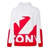 Converse Printed Funnel Neck Sweatshirt 'red'