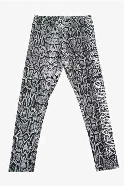 Converse Printed Leggings In Gray