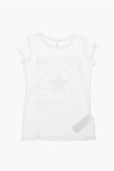 Converse Printed T-shirt In White