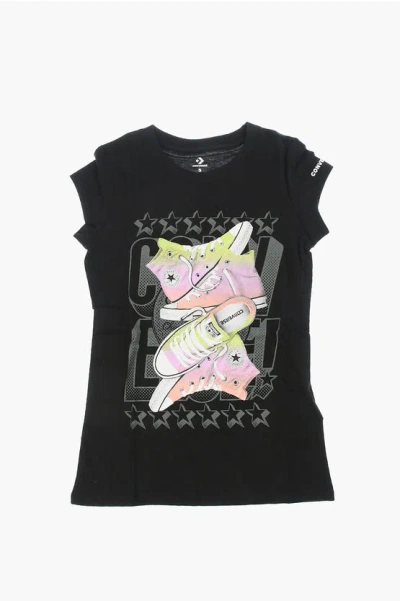 Converse Printed T-shirt In Black