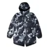 Converse Printed Winter Down Jacket 'black Multi'