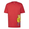 Converse Printing Pattern Short Sleeve Red
