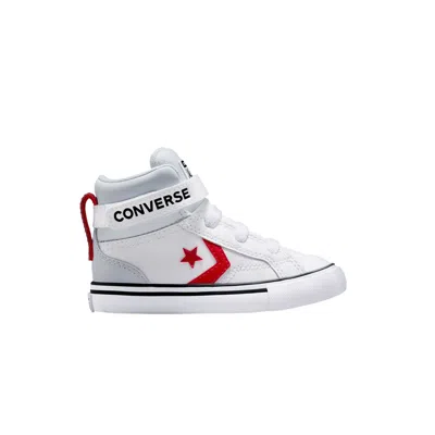 Pre-owned Converse Pro Blaze Strap Leather Easyon High Td 'retro Sport Block' | White | Infant Size 3