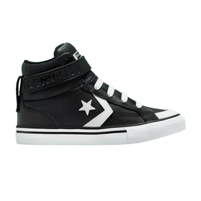 Pre-owned Converse Pro Blaze Strap Leather High Ps 'black White' | Kid's Size 12