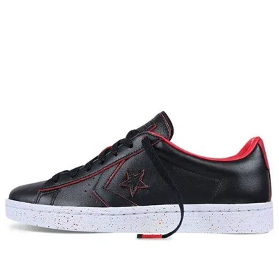 Converse Pro Leather 76 Black/red In Multi