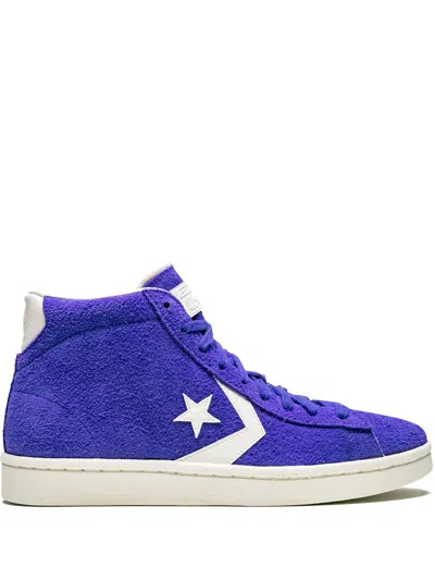 Converse Pro Leather 76 Mid "heritage Suede Pack In Blue