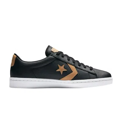 Pre-owned Converse Pro Leather 76 Ox 'black Tan' | Men's Size 10