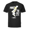 Converse Pro Leather Alphabet Printing Short Sleeve 'black'