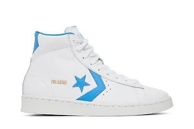 Pre-owned Converse Pro Leather Hi 'white Blue' 166813c In White/blue
