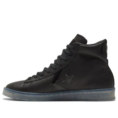Converse Pro Leather High 'black Ice - Black Clear'