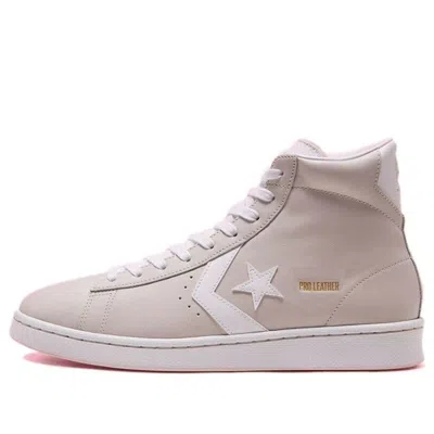 Converse Pro Leather High 'pale Putty' In White