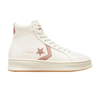 Pre-owned Converse Pro Leather Lift Platform High 'egret Vachetta Beige' | Cream | Men's Size 13 In White