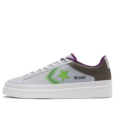 Converse Pro Leather Low 'miami Vibez - Gravel Bold Wasabi' In Multi