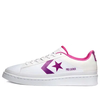 Converse Pro Leather Low 'miami Vibez - Nightfall Violet' In White