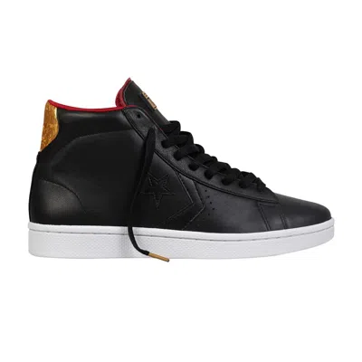 Pre-owned Converse Pro Leather Mid 'michael Jordan Replica' | Black | Men's Size 15